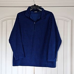 Lands End long sleeve cozy 1/4 zip fleece